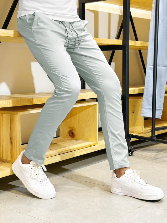 Men's Premium Cotton Stretch Gray Trouser