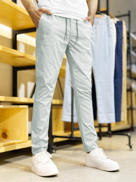Men's Premium Cotton Stretch Gray Trouser