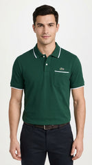 Lacoste Heritage Piped Pocket Polo