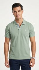 Hackett Multi-Stripe Collar Polo Shirt