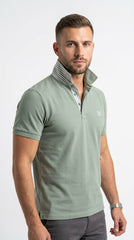 Hackett Multi-Stripe Collar Polo Shirt