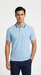BOSS Tipped Collar Polo Shirt