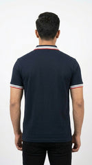 BOSS Contrast Stripe Polo Shirt