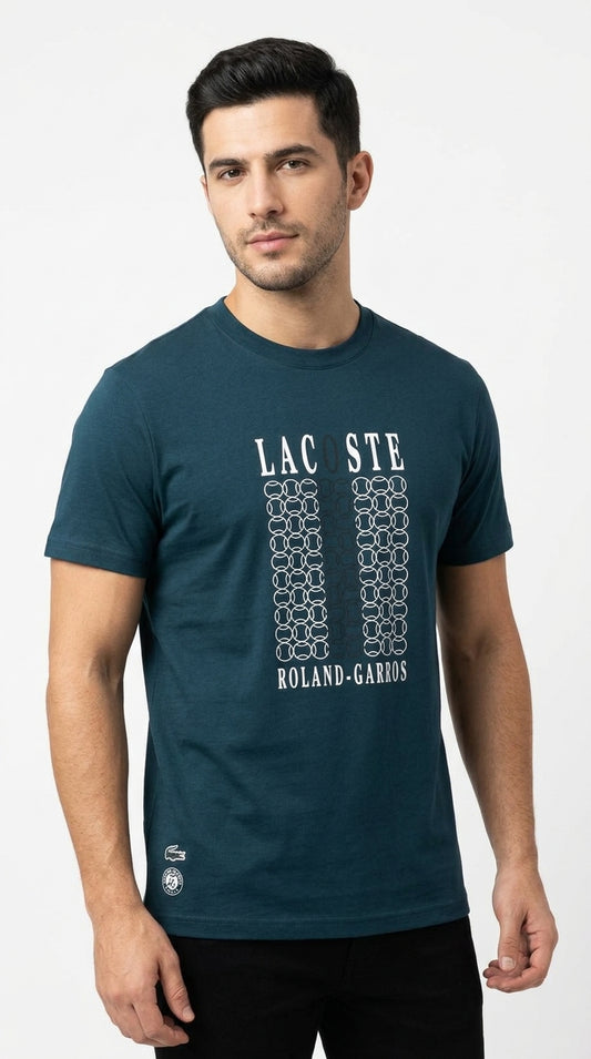 Lacoste x Roland-Garros Tennis Graphic Tee