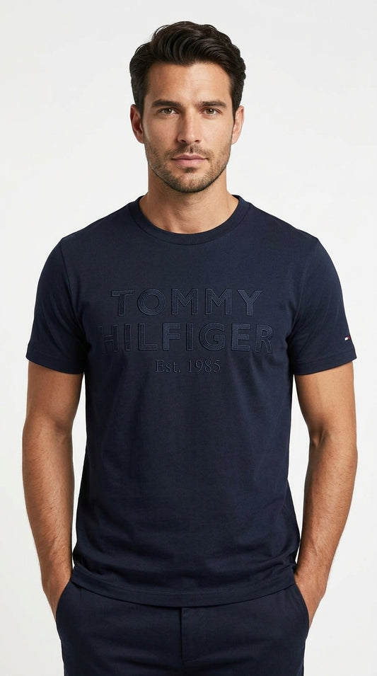Tommy Hilfiger Embroidered Logo Tee