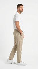 GUESS Riviera Linen Drawstring Trouser