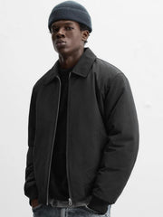 ZR - Padded Bomber Black Jacket
