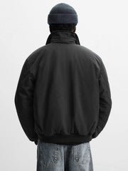 ZR - Padded Bomber Black Jacket
