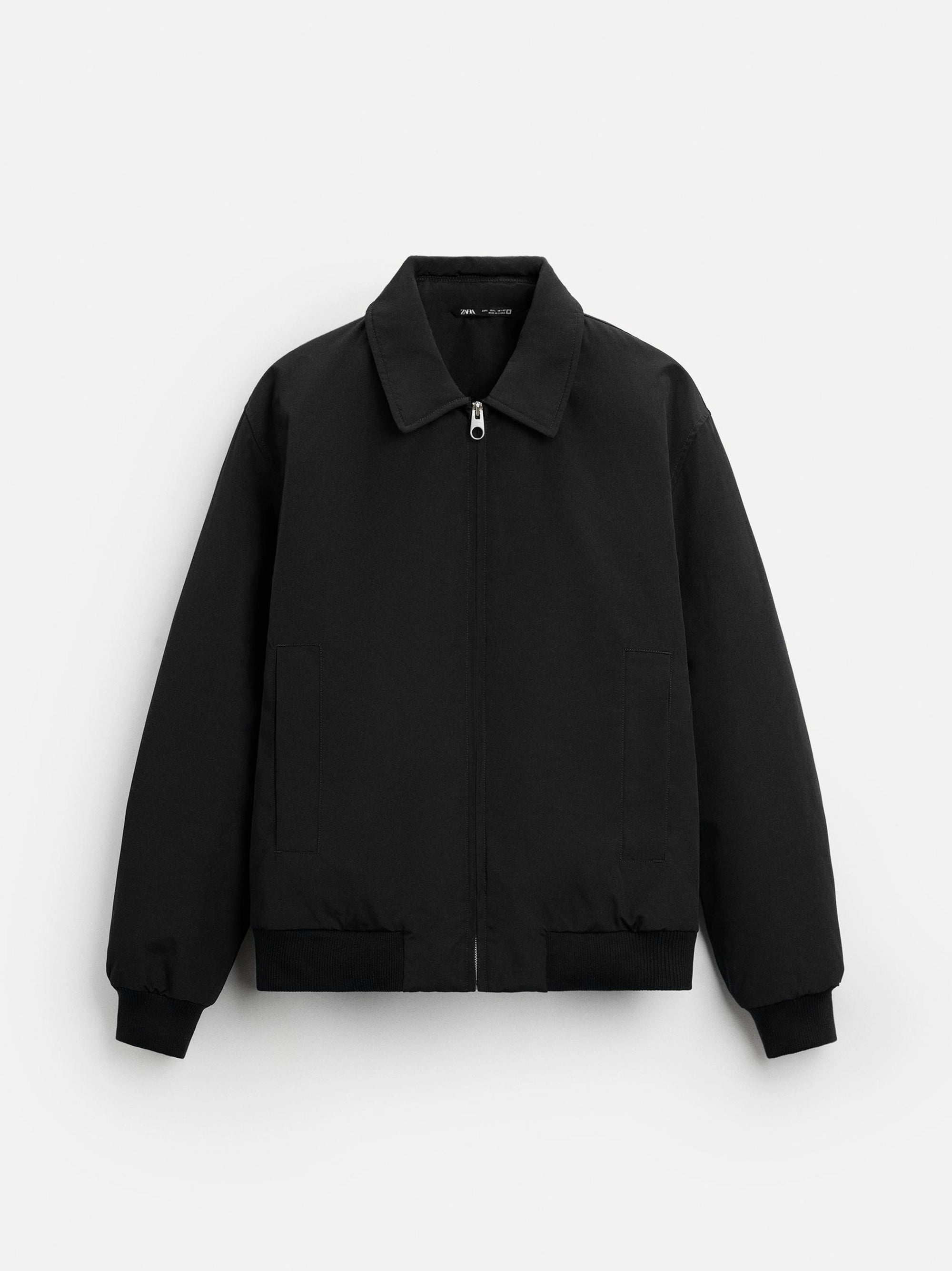 ZR - Padded Bomber Black Jacket
