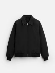 ZR - Padded Bomber Black Jacket