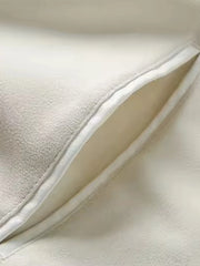 ZR Men Varsity Baseball Off White Jacket