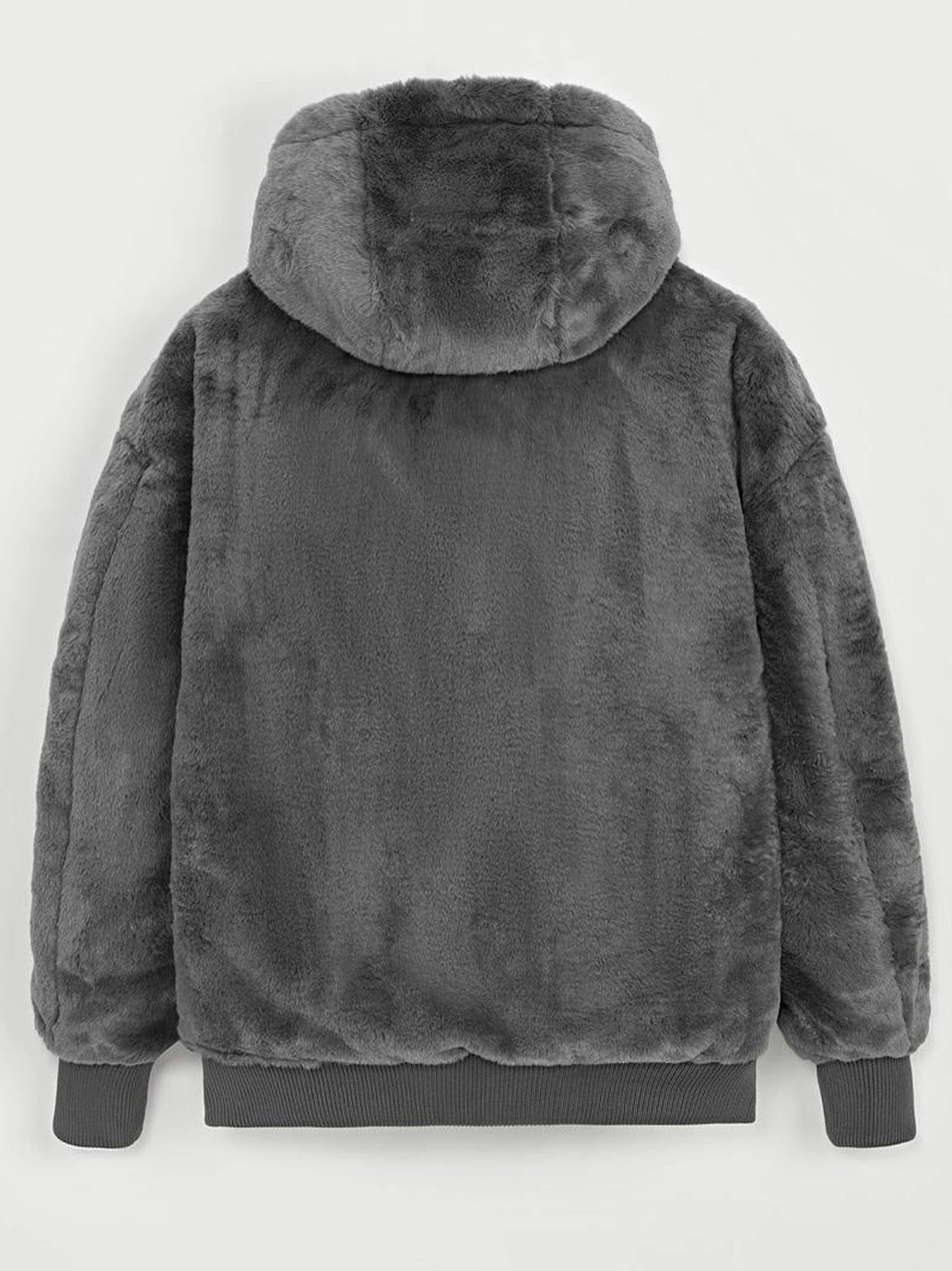 ZR Reversible Gray Bomber Jacket