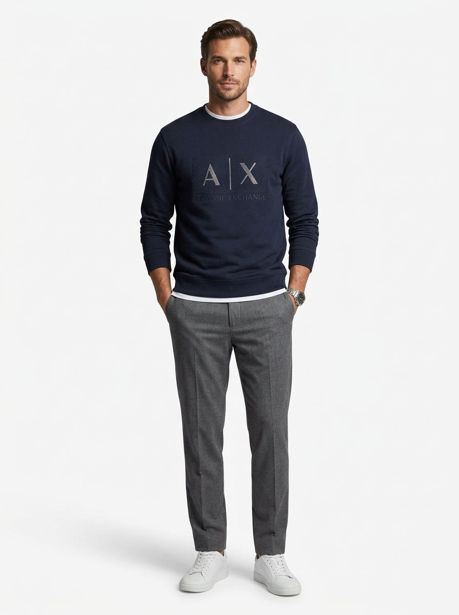 Premium A|X Embroidered Sweatshirt