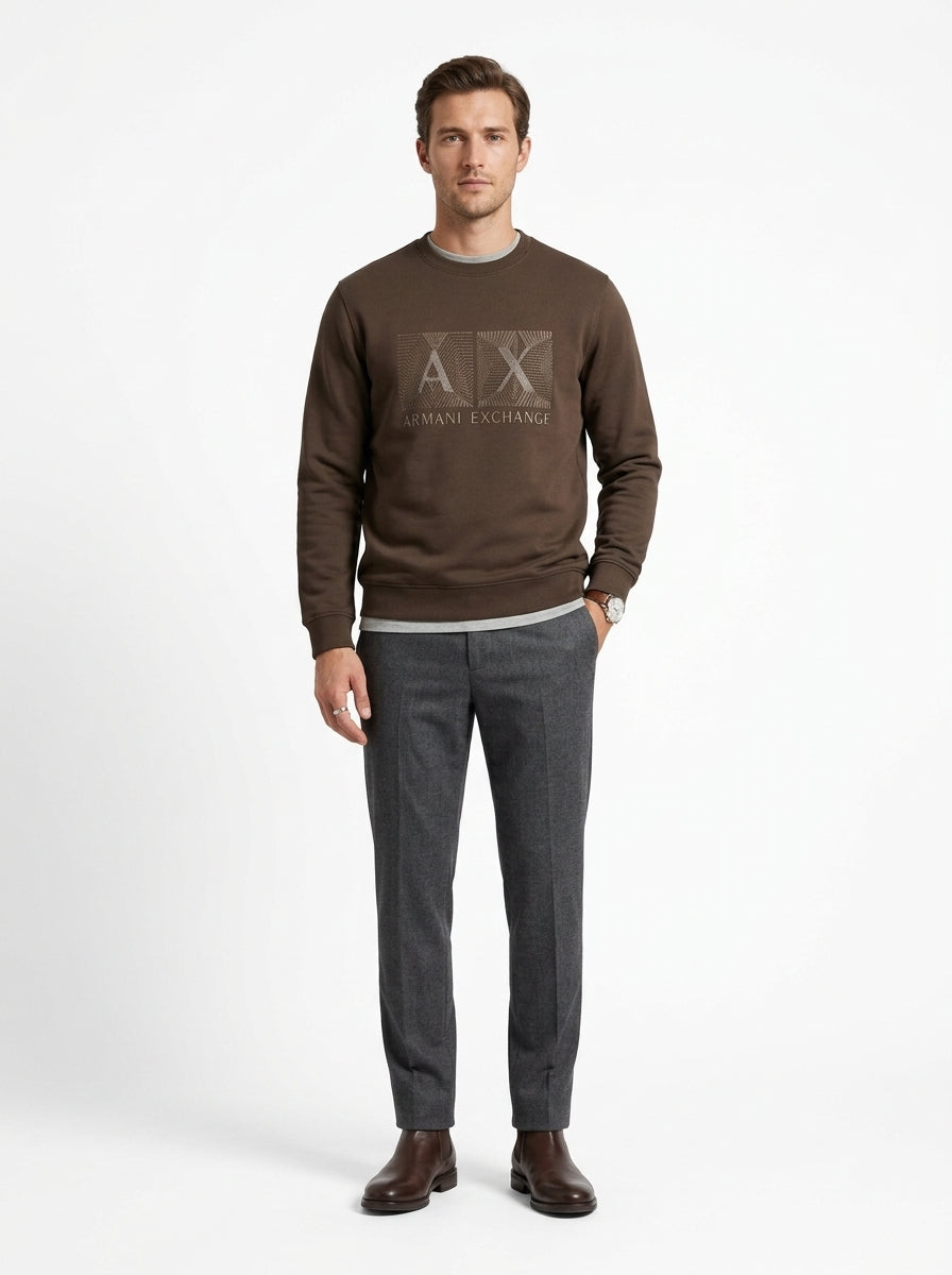Premium A|X Embroidered Sweatshirt