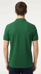 Lacoste Heritage Green Paris Crest Polo with Striped Placket Detail