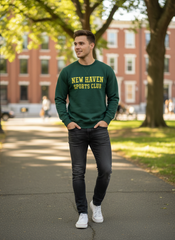 GANT New Haven Sports Club Forest Green Sweatshirt