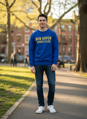GANT New Haven Sports Club Royal Blue Sweatshirt