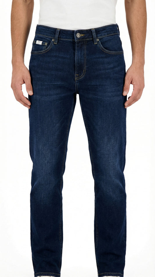 Only & Sons Men’s Classic Denim Jeans – Deep Navy Wash