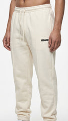 Pegador Vertical Seam Fleece Trouser Light Beige