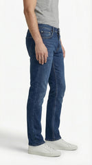 Replay Men’s Premium Denim Slim Fit Jeans in Mid Blue Wash