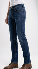 Replay Men’s Premium Denim Slim Fit Jeans in Dark Blue Indigo