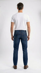 Replay Men’s Premium Denim Slim Fit Jeans in Dark Blue Indigo