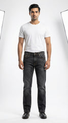 Superdry Slim Fit Jeans in Washed Carbon Black