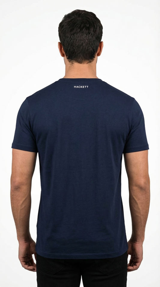 Men’s Sport Logo Graphic T-Shirt – Navy Blue