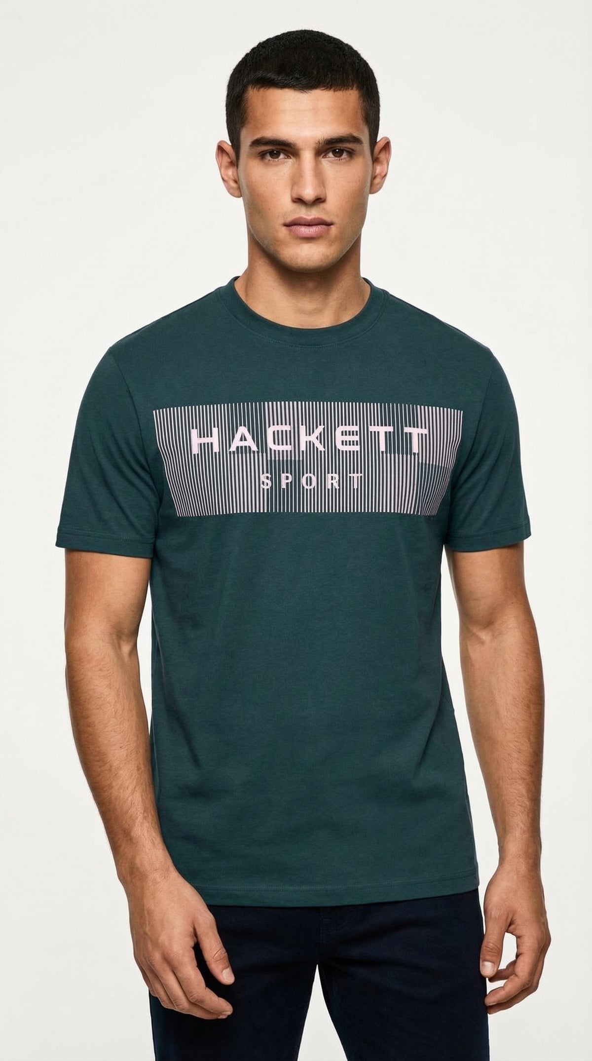 Men’s Sport Logo Graphic T-Shirt – Forest Green