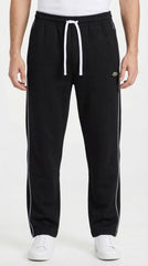 Lacoste Loose Fit Pique Fleece Track Trousers - Black