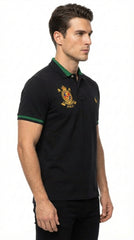 Ralph Lauren Crest Edition: Black with Forest Green Trim