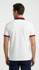 Ralph Lauren Varsity Prime: Crisp White with Crimson Accents