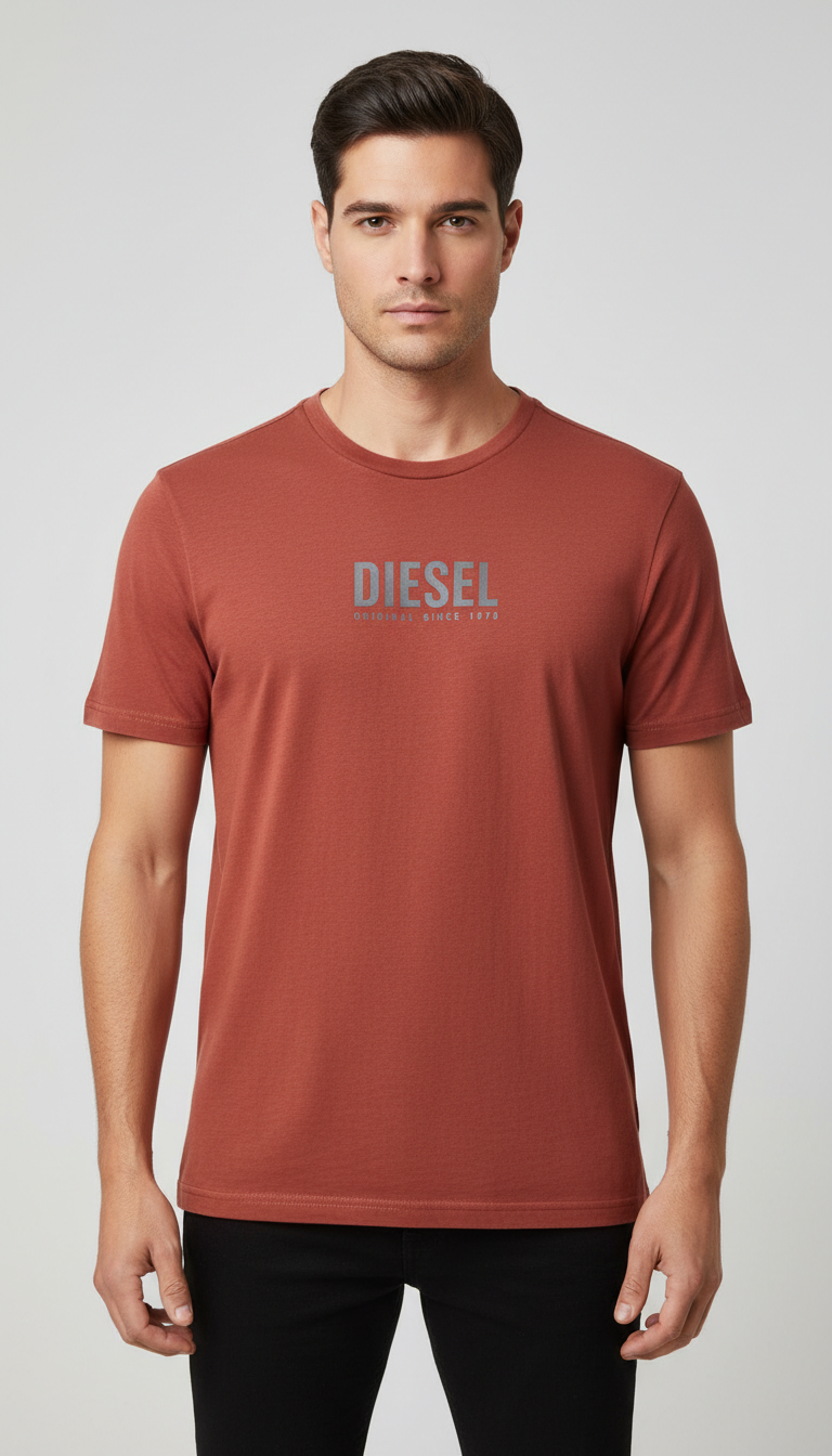 Diesel Elite Prime Summer Tee - Burnt Orange