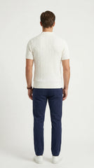 Original Ralph Lauren Cable-Knit Polo - The Pure Prestige
