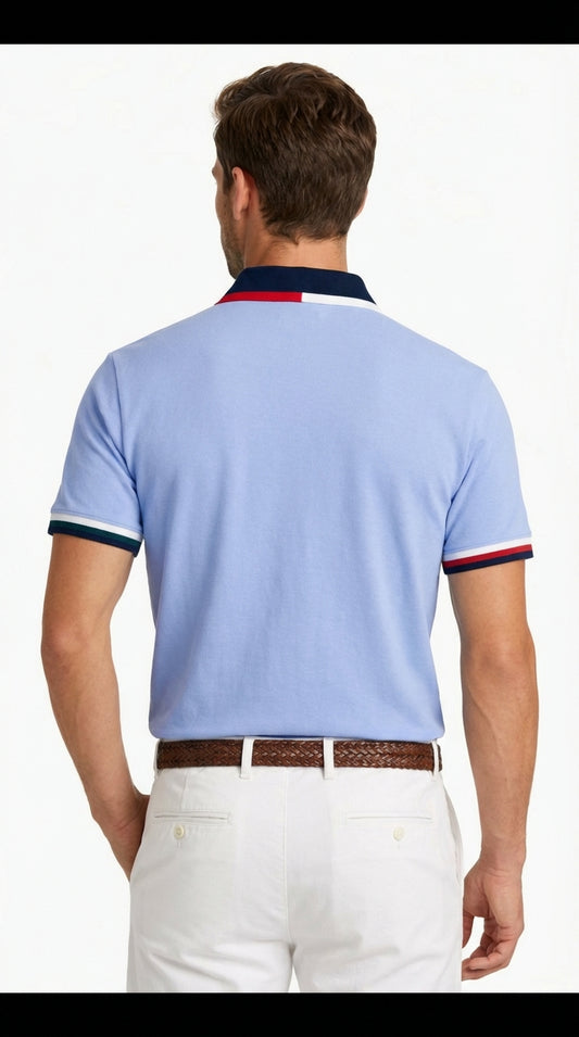 Polo Ralph Lauren Men's Signature Pony Tee – Sky Blue