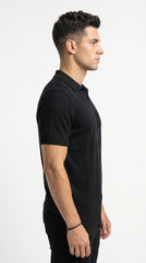 ZARA Old Money Antique Knit Polo