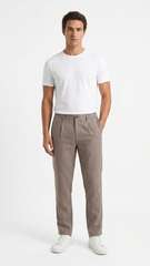 Zara Premium Tailored Linen Trousers