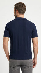 ZARA Old Money Antique Knit Polo