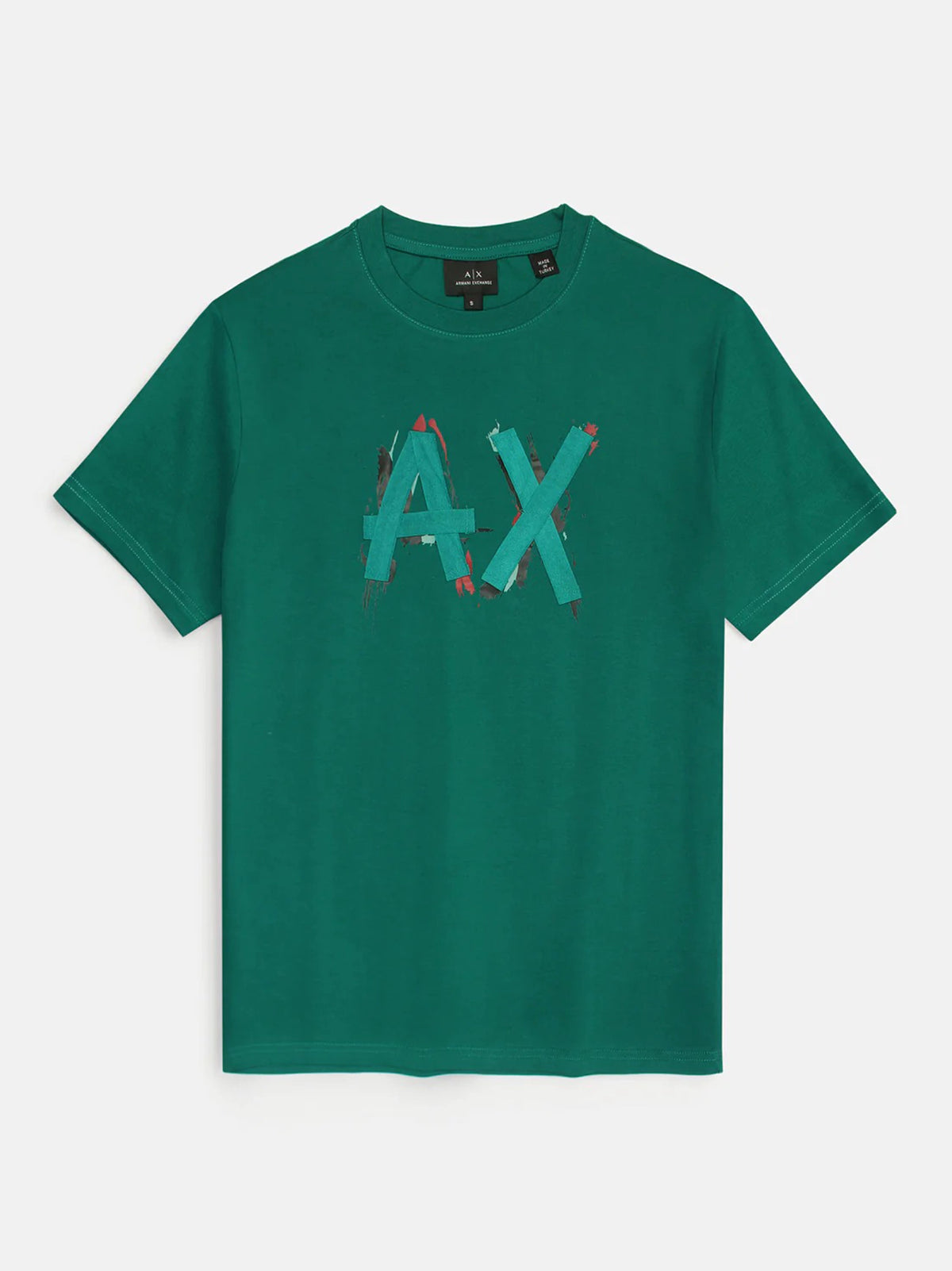 A/X Designer Logo Green T-shirt
