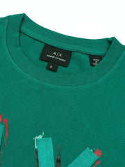 A/X Designer Logo Green T-shirt