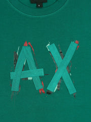 A/X Designer Logo Green T-shirt