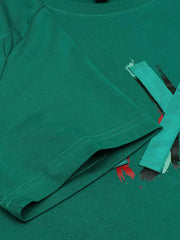 A/X Designer Logo Green T-shirt
