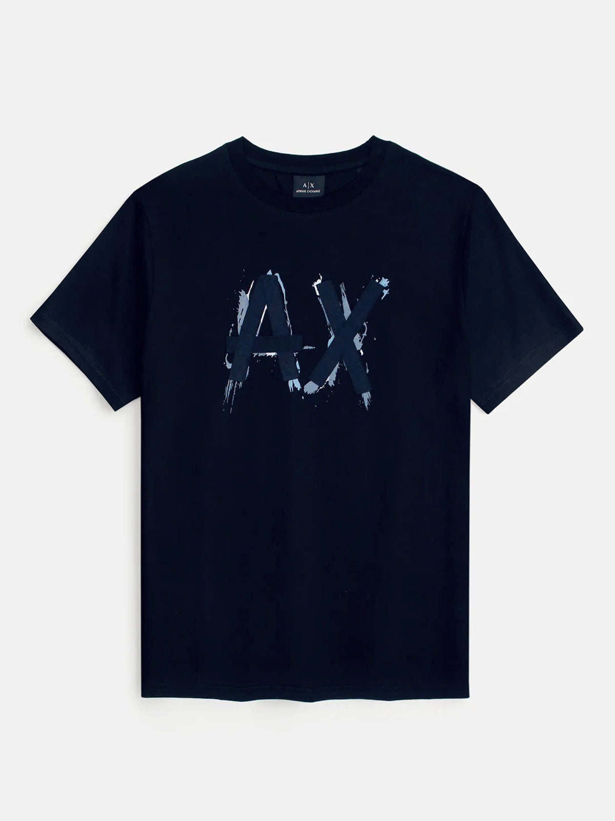 A/X Designer Logo Navy Blue T-shirt