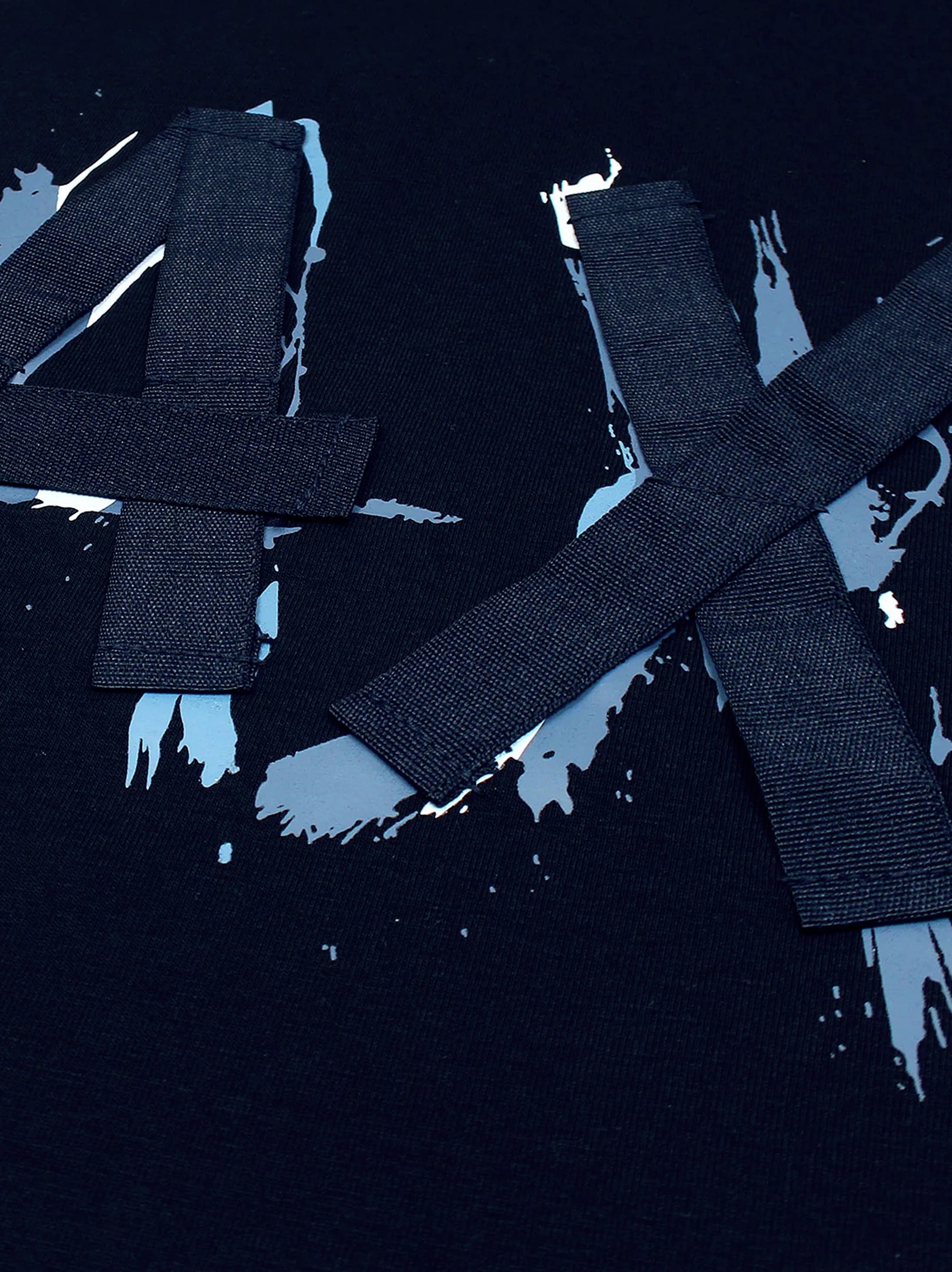 A/X Designer Logo Navy Blue T-shirt