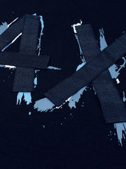 A/X Designer Logo Navy Blue T-shirt