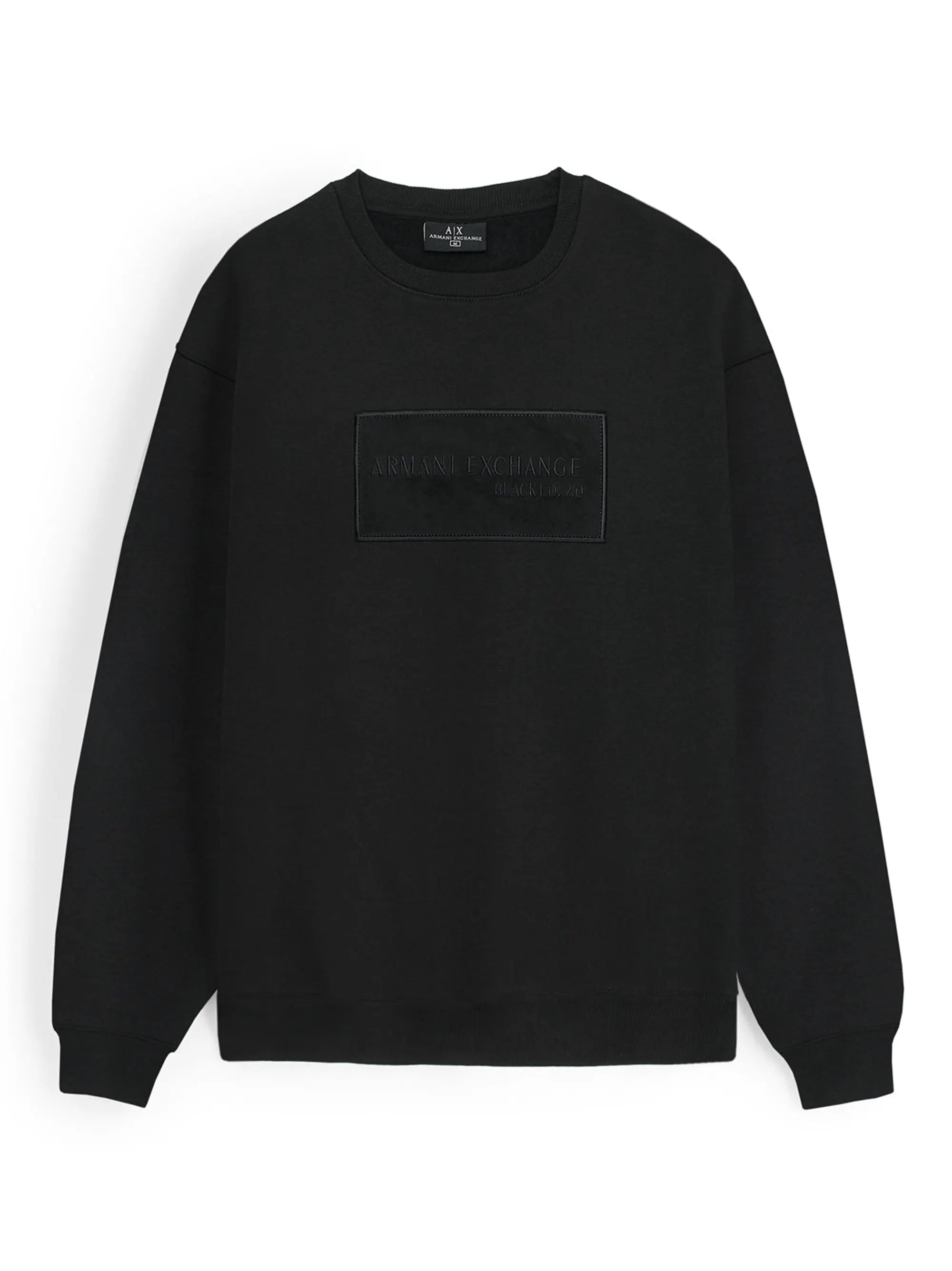 Black Embroidery chest Logo Sweatshirt