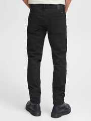 Black denim Slim fit Jeans Pant