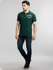 Classic Green Short Sleeve Polo Shirt