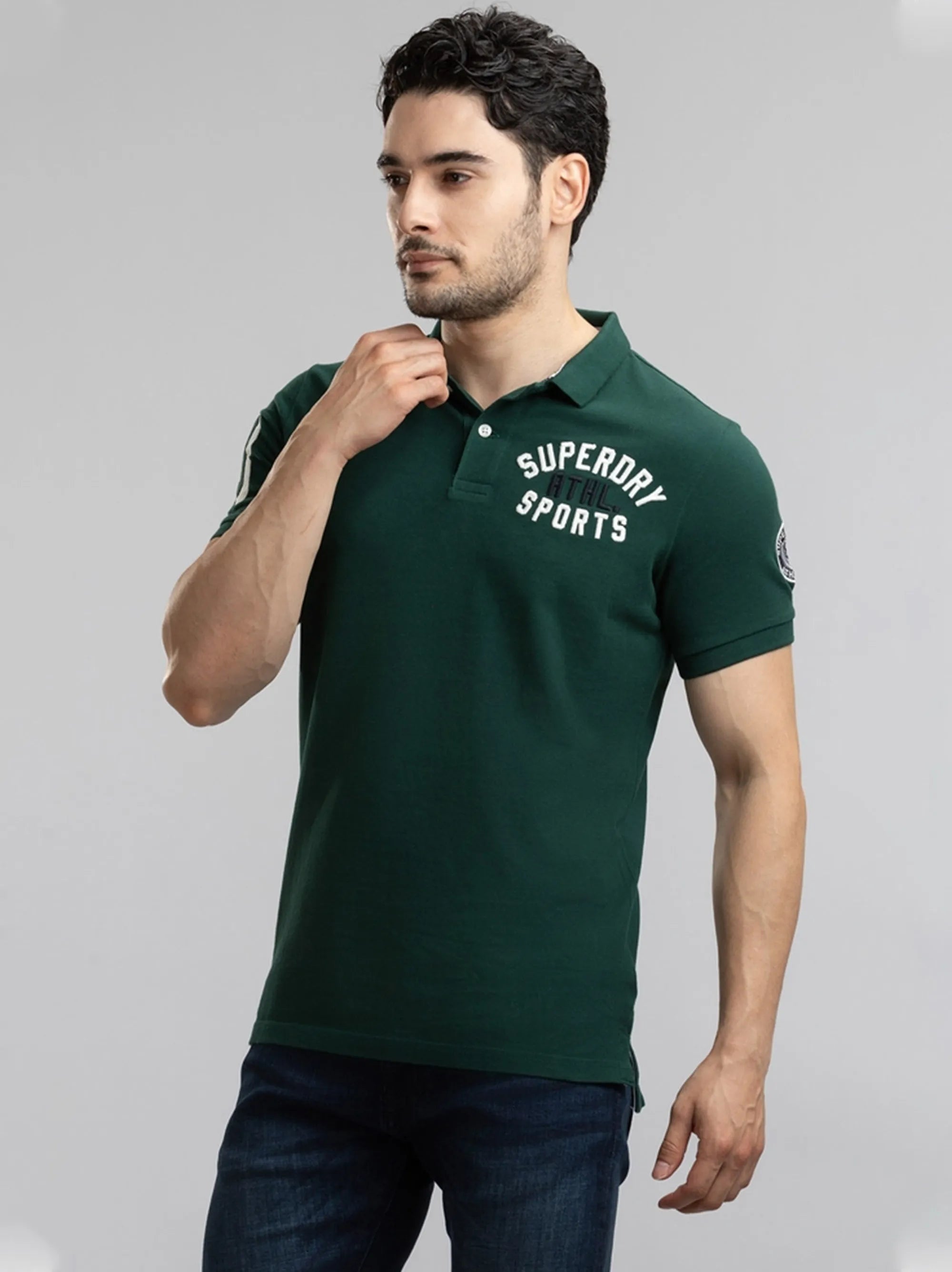 Classic Green Short Sleeve Polo Shirt