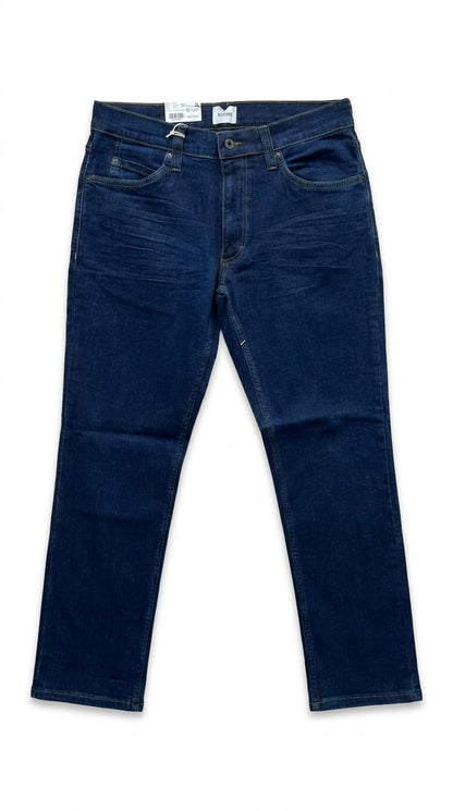 Mustang Men’s Deep Raw Indigo Straight Jeans